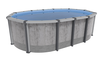 Canyon 15 X 26 Oval Pool Only - THE CANYON